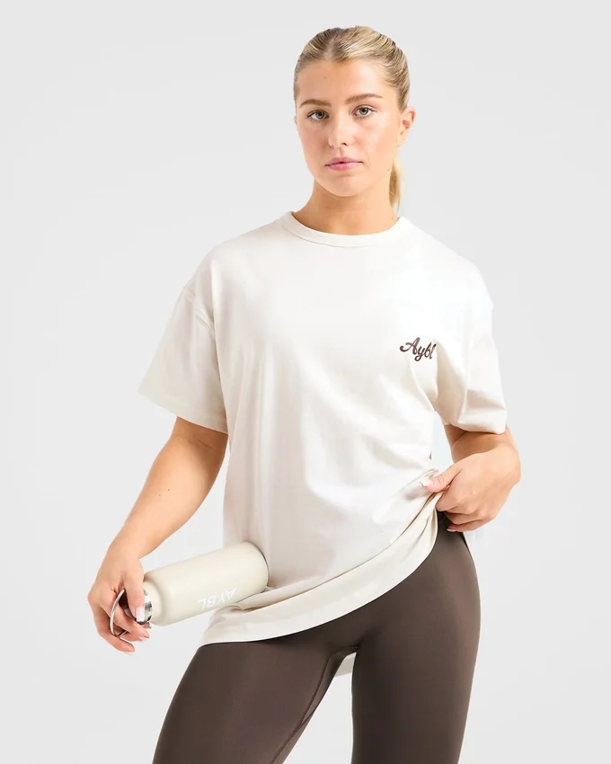 Body Achieve Mind Believe Oversized T Shirt