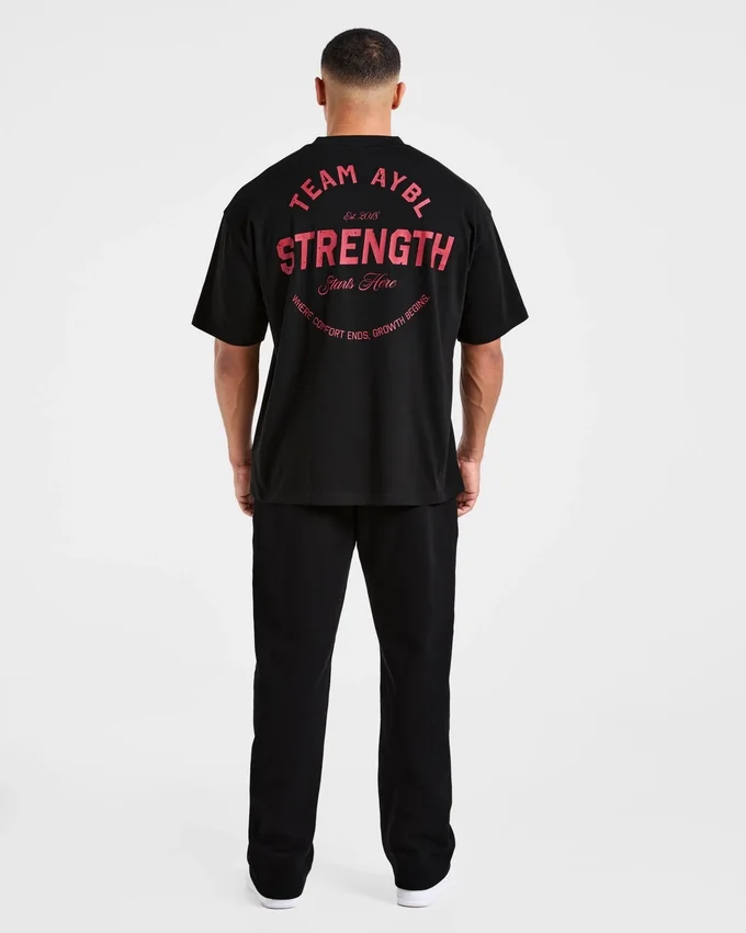 Cam Kissel x Strength Starts Here Oversized T Shirt