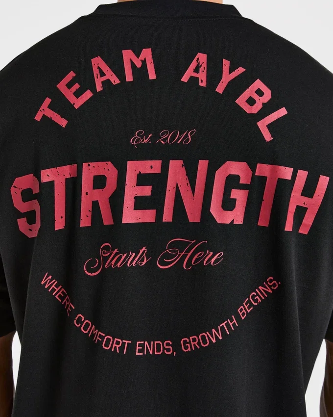 Cam Kissel x Strength Starts Here Oversized T Shirt