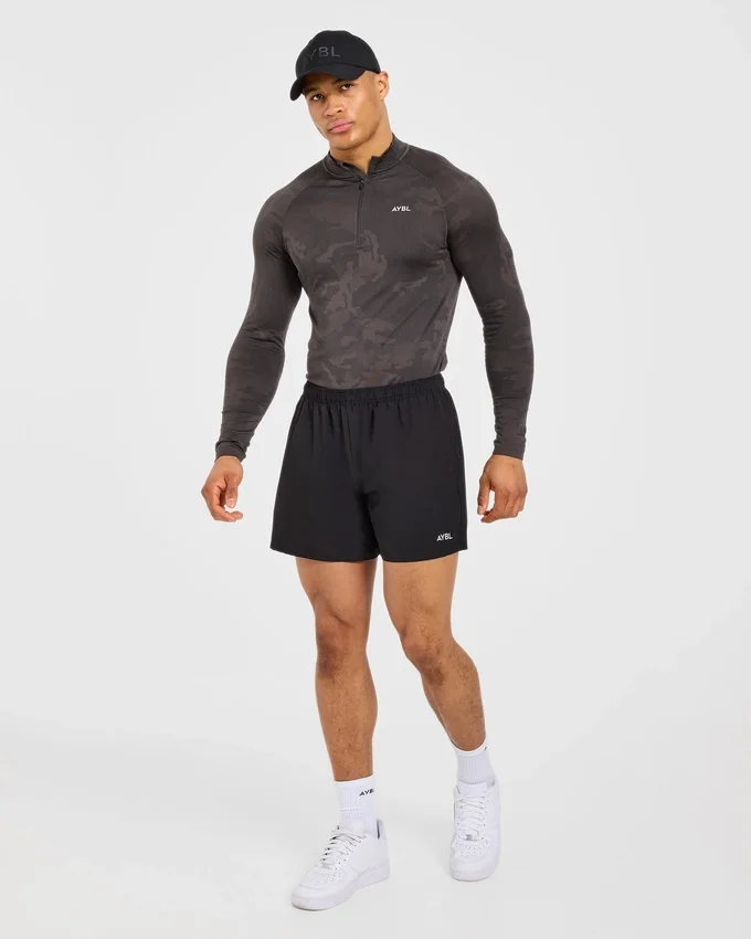 Camo Seamless 1/4 Zip Pullover