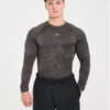 Camo Seamless Long Sleeve T Shirt