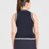 Classic Knitted High Neck Vest