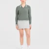 Classic Knitted Long Sleeve Polo