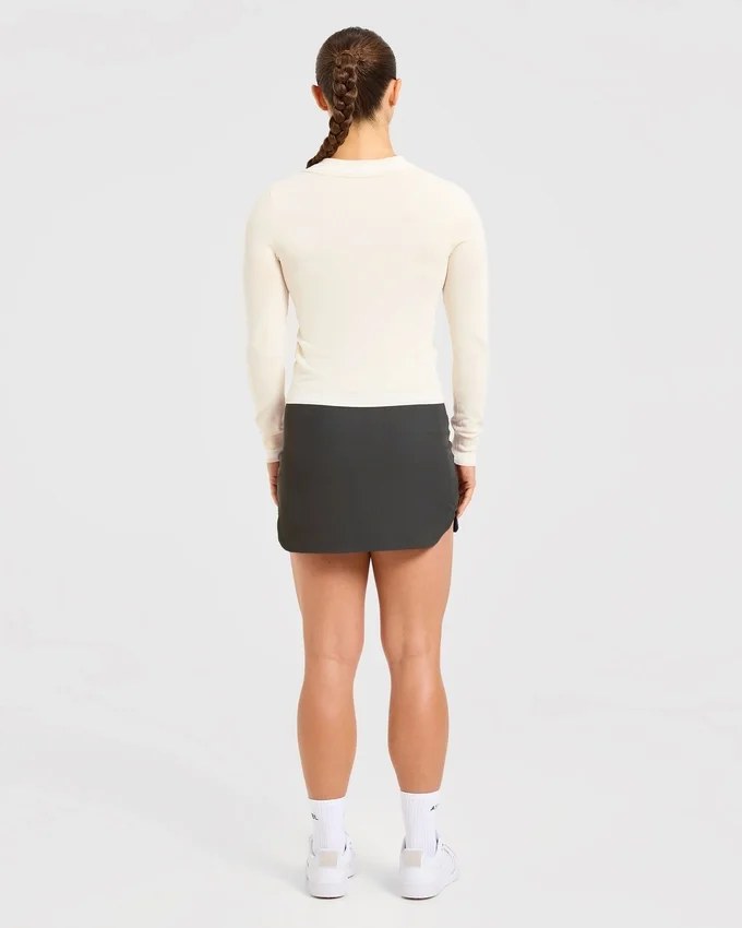 Classic Knitted Long Sleeve Polo
