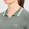 Classic Knitted Long Sleeve Polo