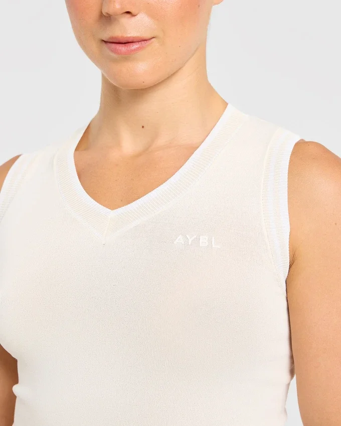 Classic Knitted V Neck Vest