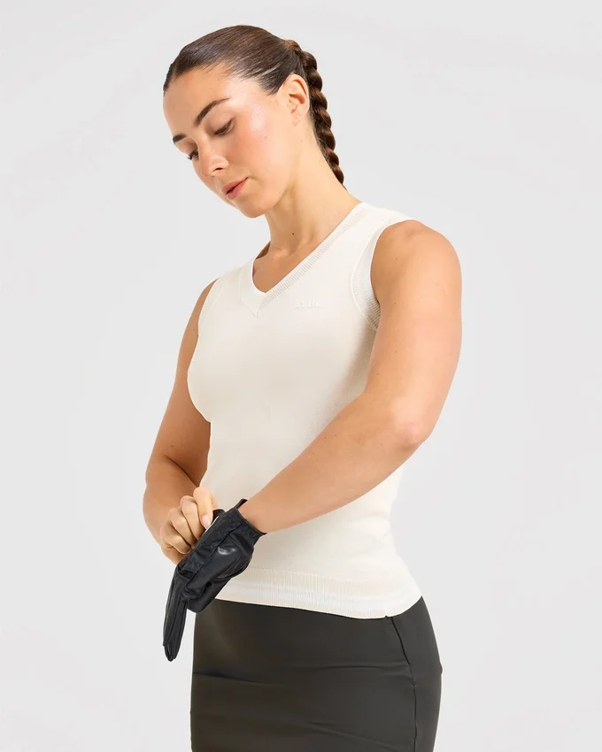 Classic Knitted V Neck Vest