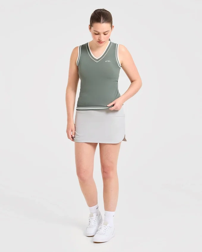 Classic Knitted V Neck Vest