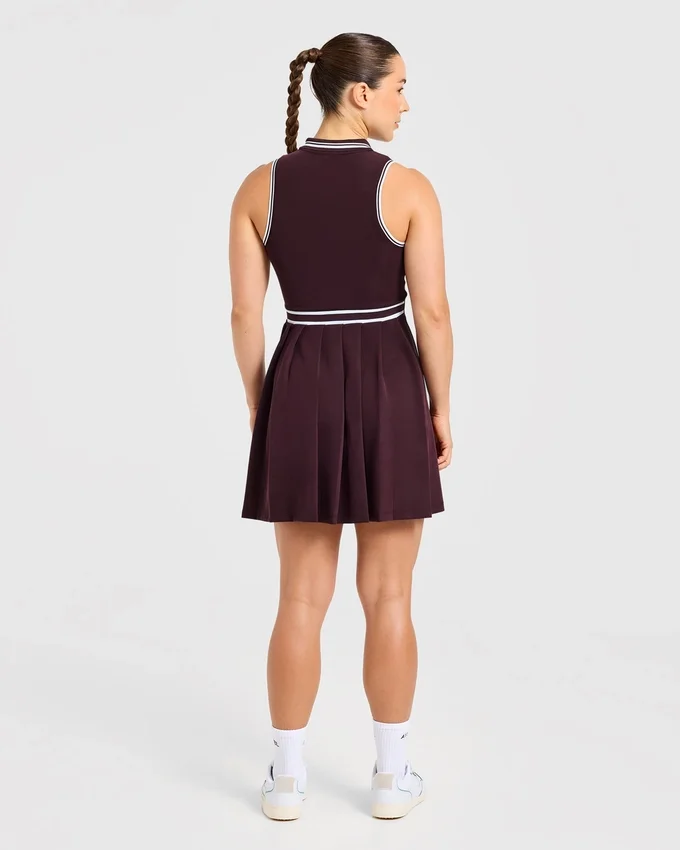 Classic Pleated Dress