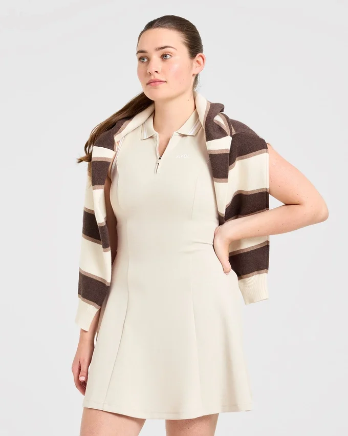 Classic Pleated Dress