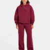 Classic Plush Oversized Straight Leg Joggers