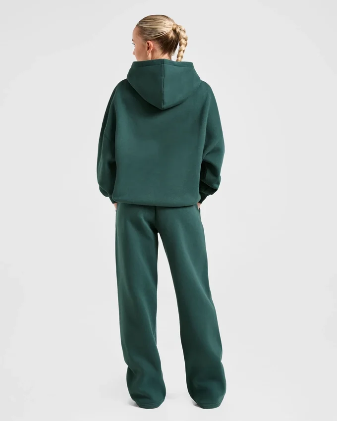 Classic Plush Oversized Straight Leg Joggers