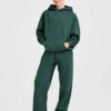 Classic Plush Oversized Straight Leg Joggers