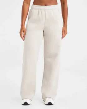 Classic Plush Oversized Straight Leg Joggers