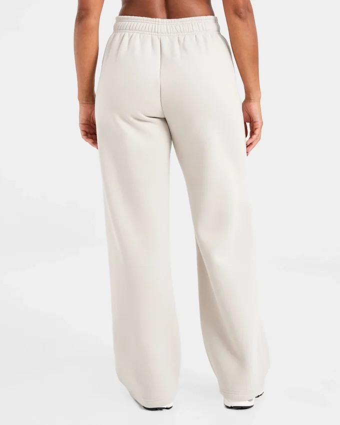 Classic Plush Oversized Straight Leg Joggers