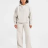 Classic Plush Oversized Straight Leg Joggers