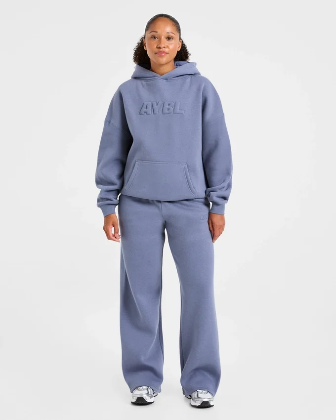 Classic Plush Oversized Straight Leg Joggers