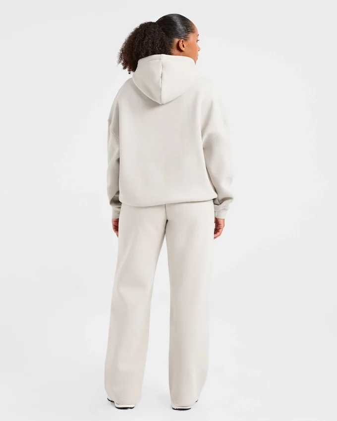 Classic Plush Oversized Straight Leg Joggers
