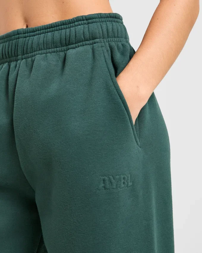 Classic Plush Oversized Straight Leg Joggers