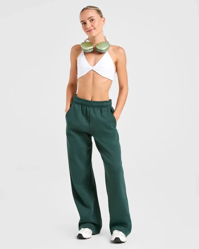 Classic Plush Oversized Straight Leg Joggers
