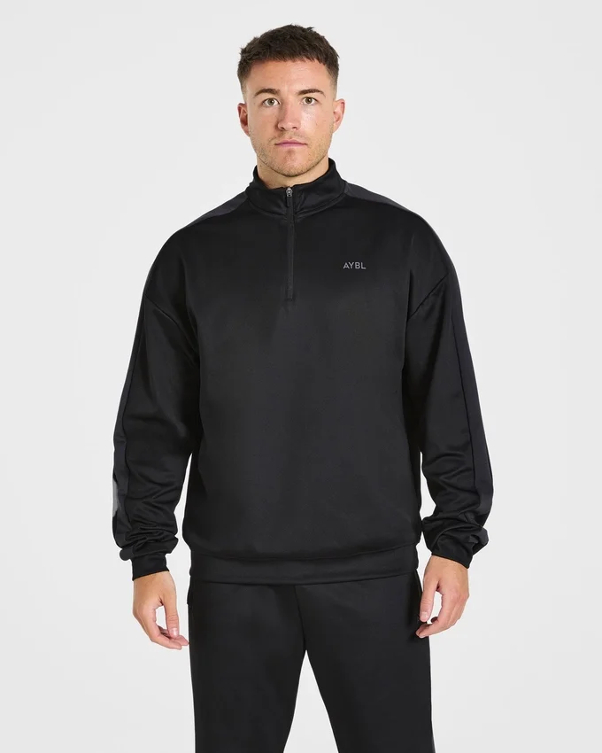 Classic Track 1/4 Zip Pullover