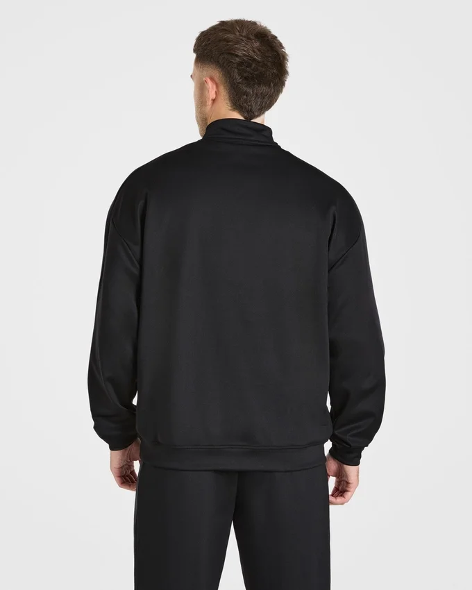 Classic Track 1/4 Zip Pullover