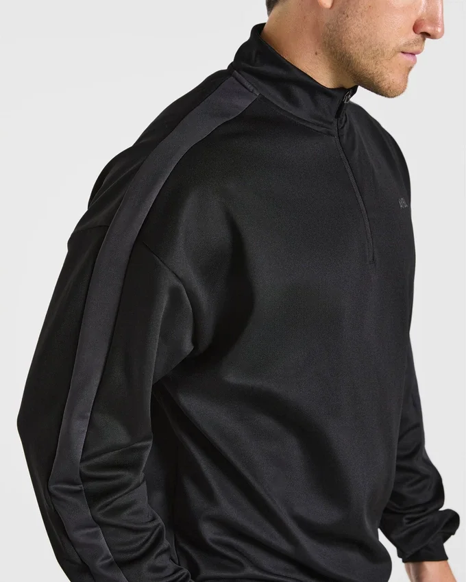 Classic Track 1/4 Zip Pullover