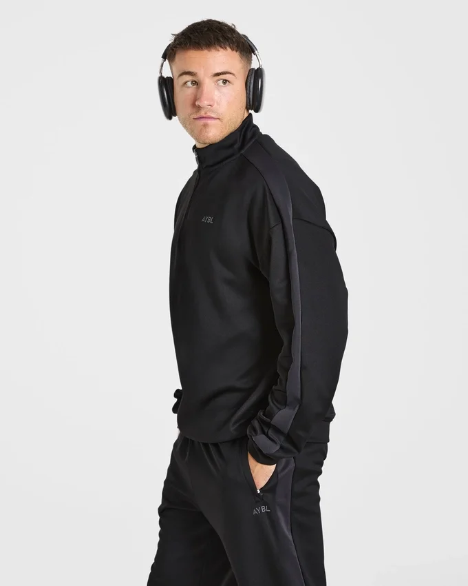 Classic Track 1/4 Zip Pullover