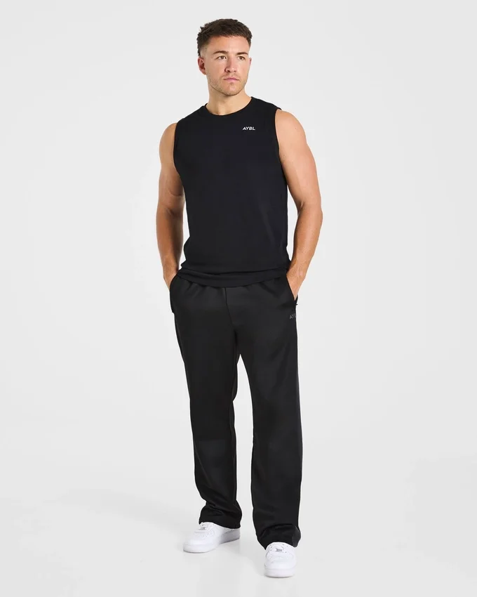 Classic Track Straight Leg Joggers