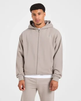 Craft Oversized Zip Up Hoodie