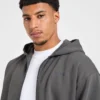 Craft Oversized Zip Up Hoodie