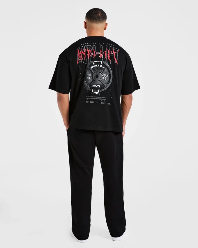 Doberman Strength Oversized T Shirt