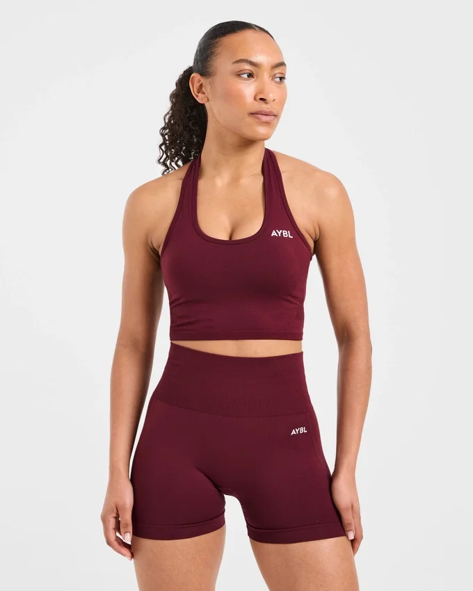 Empower Seamless Halterneck Crop Top
