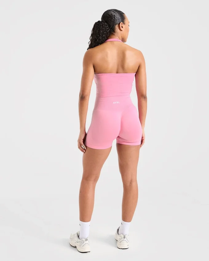 Empower Seamless Halterneck Crop Top