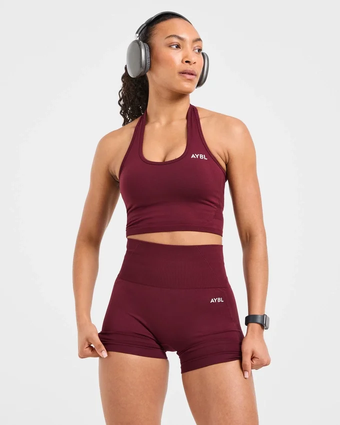 Empower Seamless Halterneck Crop Top