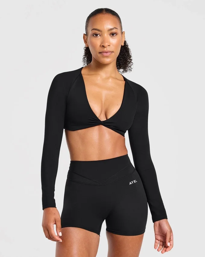 Engage Long Sleeve Crop Top