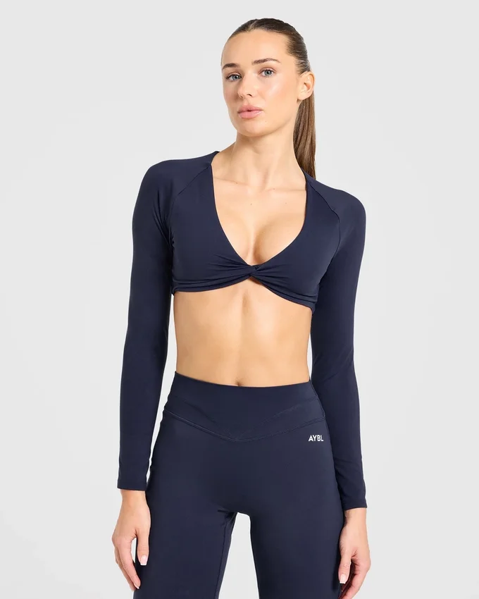 Engage Long Sleeve Crop Top