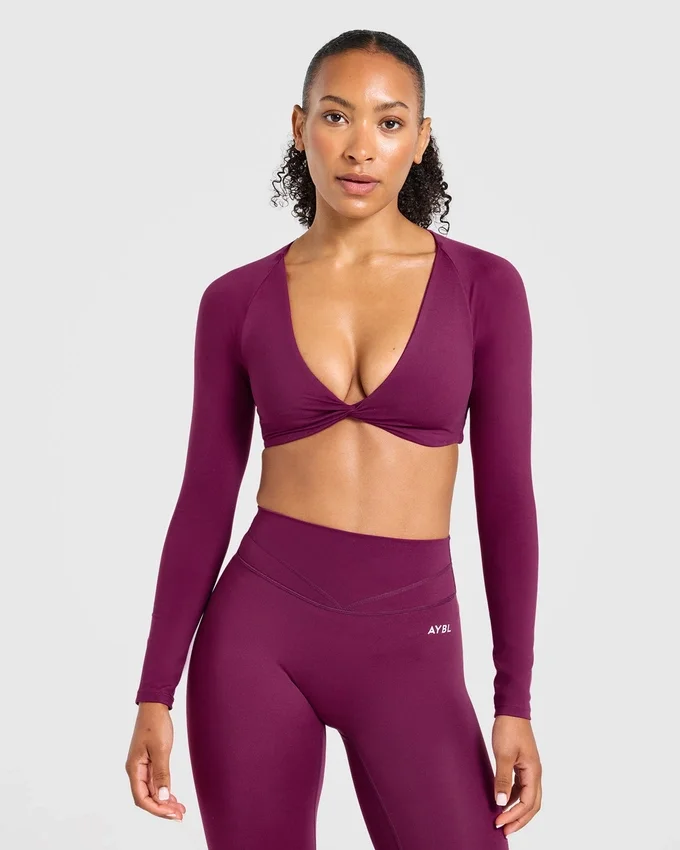 Engage Long Sleeve Crop Top