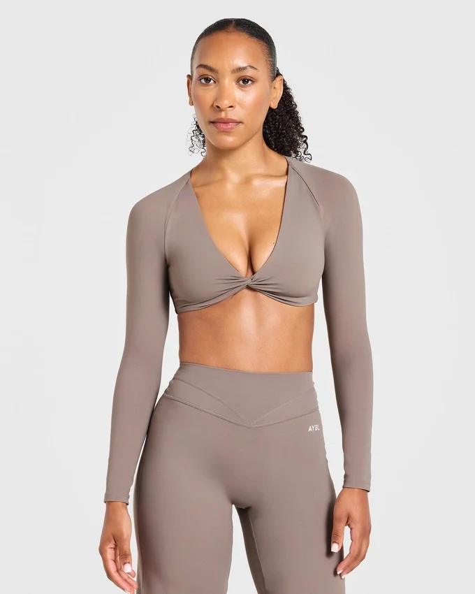 Engage Long Sleeve Crop Top