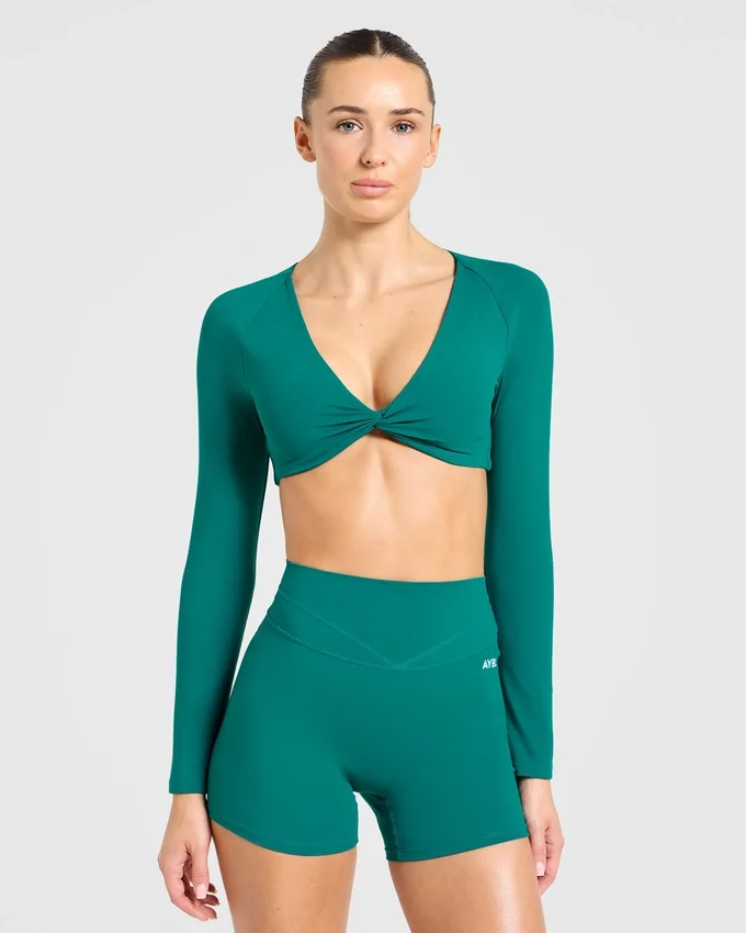 Engage Long Sleeve Crop Top
