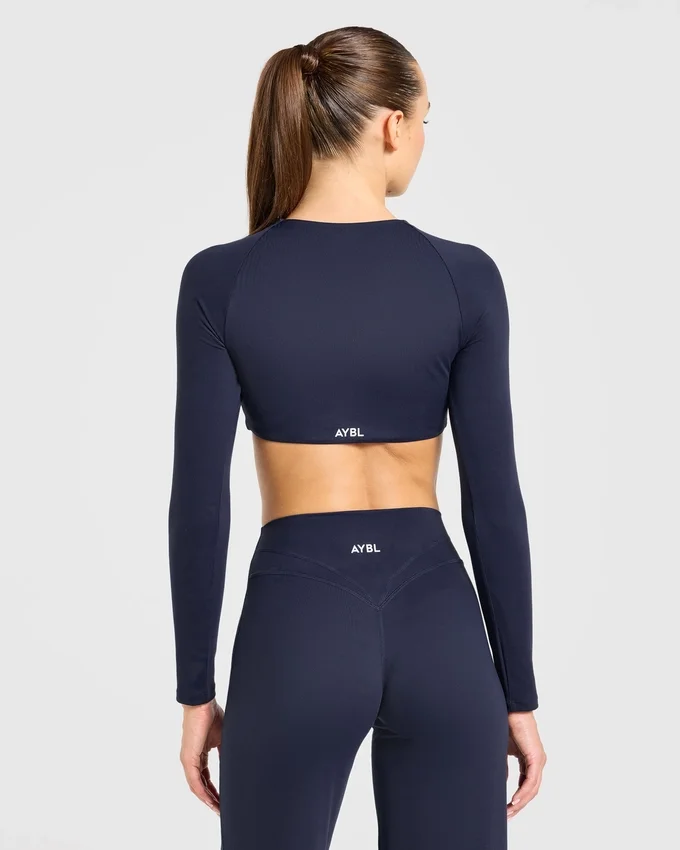 Engage Long Sleeve Crop Top