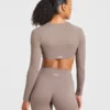 Engage Long Sleeve Crop Top