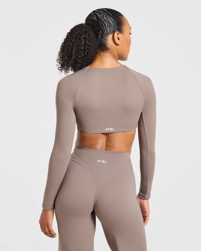 Engage Long Sleeve Crop Top