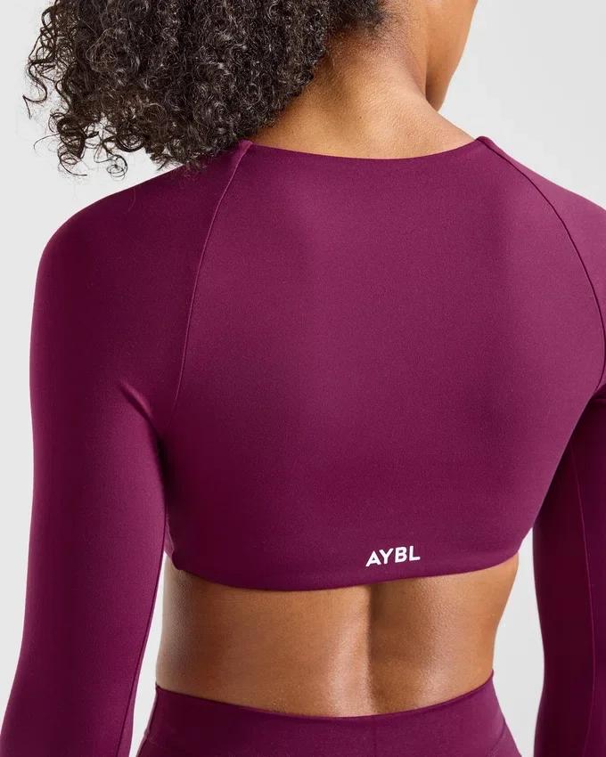 Engage Long Sleeve Crop Top