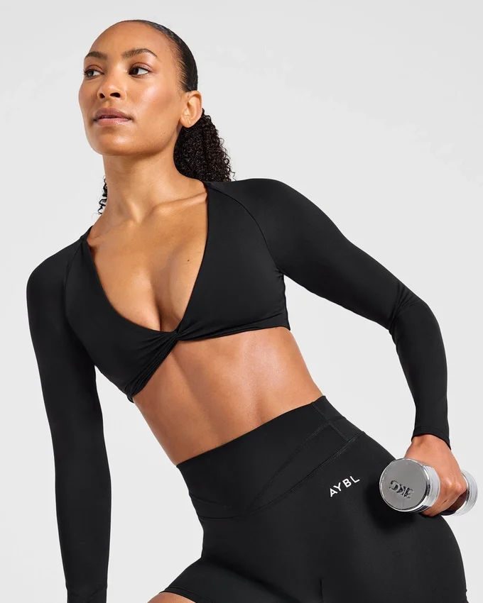 Engage Long Sleeve Crop Top