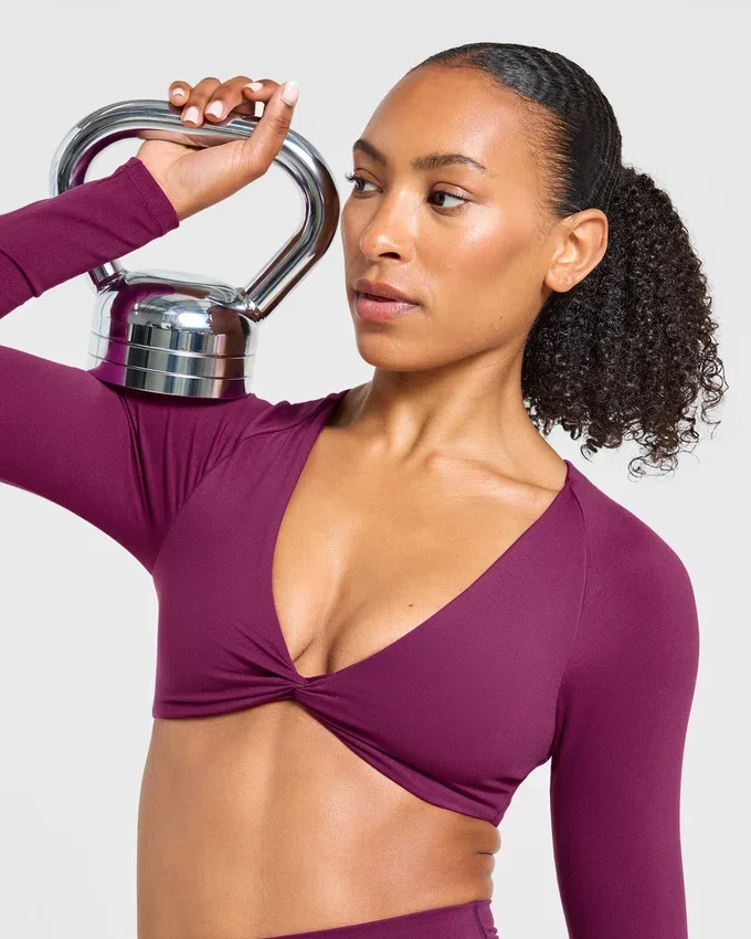 Engage Long Sleeve Crop Top