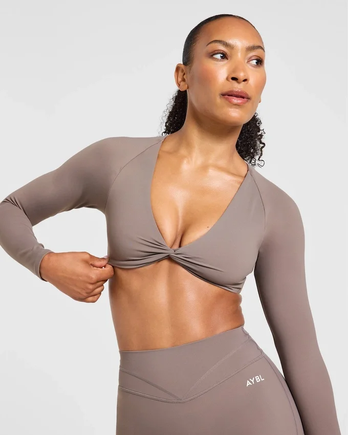 Engage Long Sleeve Crop Top