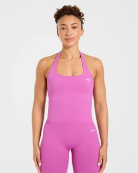 Enhance Seamless Halterneck Top