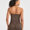 Enhance Seamless Halterneck Top