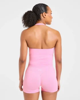 Enhance Seamless Halterneck Top